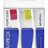 CURAPROX HYDROSONIC SENSITIVE Hydrosonická náhradná hlavica, magenta + zelená, 1x2 ks obrázok