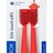 CURAPROX Kids travel refill CS 5500 červený, DUO náhradné hlavičky na kefku, ultra soft 1x2 ks obrázok
