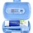 CURAPROX Kids travel set modrý (1x zubná kefka, 2x medzizubná kefka CPS, 1x zubná pasta mäta 6+ 10 ml, 1x nálepka) 1x1 set obrázok