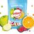 INTACT HROZNOVÝ CUKOR Brause Mix šumivé pastilky (vrecko), s vitamínom C, 1x75 g obrázok