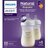 Philips AVENT FĽAŠA Natural Response 260 ml, priehľadná, 3-6m, cumlík prietok 3 (SCY903/02) 1x2 ks obrázok
