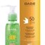 BABÉ SUN Opaľovací sprej SPF 50 + Aloe vera gél transparentný sprej na mokrú pokožku s ochranným faktorom 200 ml + darček: gél 90 ml, 1x1 set obrázok