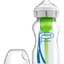 Dr.BROWN´S DOJČENSKÁ FĽAŠA OPTIONS+ 270 ml Wide-neck, 0M+, anti-colic, sklenená, biela (so silikónovým cumľom level-1) 1x1 ks obrázok