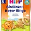 HiPP BIO Špaldové-ovsené prstienky obilný príkrm (od ukonč. 7. mesiaca) 1x30 g obrázok