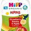 HiPP HiPPis 100% Ovocie Jablko Banán Jahoda kapsička (od ukonč. 4. mesiaca) ovocný príkrm 1x100 g obrázok