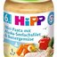 HiPP Príkrm Mini cestoviny s Al.treskou v zelenine zeleninovo-mäsový príkrm (od ukonč. 5.mesiaca) 1x190 g obrázok