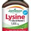 JAMIESON LYZÍN 1 000 mg SO ZINKOM A VITAMÍNOM C tbl 1x60 ks obrázok