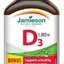 JAMIESON VITAMÍN D3 1000 IU cps (mäkké gélové kapsuly)150+30 zadarmo (180 ks) obrázok