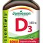 JAMIESON VITAMÍN D3 1000 IU tbl 200+40 zadarmo (240 ks) obrázok