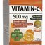 JutaVit Vitamín C 500 mg žuvacie tablety s vitamínom D3 a extraktom zo šípok, so sladidlami, s príchuťou pomaranča 1x100 ks obrázok