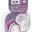 LOVI Dynamický utišujúci cumlík Night&Day (3-6m), Girl, 1x2 ks obrázok