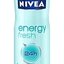NIVEA Anti-perspirant Energy fresh sprej 1x150 ml obrázok