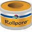 Rollpore CIEVKOVÁ NÁPLASŤ jemná fixačná z netkanej textílie 2,5 cm x 5 m, 1x1 ks obrázok