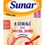 Sunar mliečna KAŠA 8 CEREÁLIÍ príchuť jahoda, banán (od ukonč. 6. mesiaca) 1x210 g obrázok