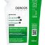 VICHY DERCOS ANTI-DANDRUFF DS GREASY šampón proti lupinám, normálne až mastné vlasy, náplň v ekologickom balení 1x500 ml obrázok