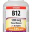 Webber Naturals Vitamín B12 1200 mcg tbl 1x80 ks obrázok
