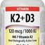 Webber Naturals Vitamín K2+D3 120 mcg/1000 IU cps (mäkké gélové kapsuly) 1x30 ks obrázok
