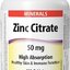 Webber Naturals Zinok 50 mg tbl 1x180 ks obrázok