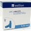 Wellion LANCETS 28G - Lanceta sterilná priemer 0,36 mm (WELL208) 1x100 ks obrázok