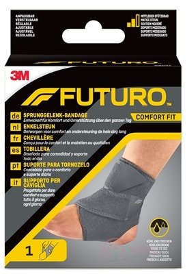 3M FUTURO 4037 COMFORT FIT Bandáž univerzální, na kotník, 1x1 ks