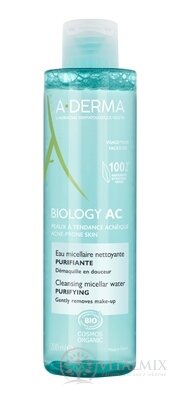 A-DERMA BIOLOGY AC Čistící micelární voda pleť se sklonem k akné 1x200 ml