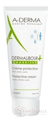 A-DERMA Dermalibour + BARRIER CREME Protectrice ochranný krém na podrážděnou a narušenou pokožku 1x100 ml