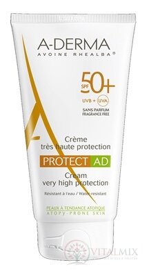 A-DERMA PROTECT AD CRÈME SPF50+ krém (kůže se sklonem k atopii) 1x150 ml
