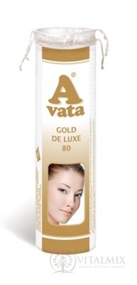 A vata GOLD DE LUXE kosmetické tampony 1x80 ks