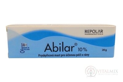 Abilar 10% pryskyřičná mast na rány 1x20 g