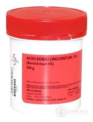 Acid Borici unguentum 3% - FAGRON v dóze 1x100 g