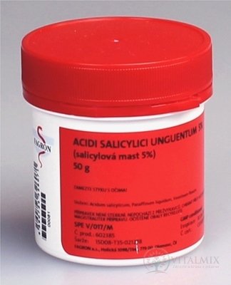 ACID Salicylic unguentum 5% - FAGRON v dóze 1x50 g