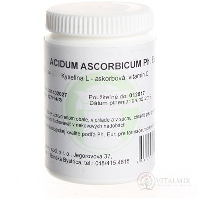 Acidum ascorbicum SL1 - GALVEX plv 1x100 g