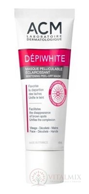 ACM DÉPIWHITE zesvětlujicí slupovací maska 1x40 ml