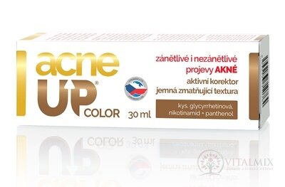 acneUP COLOR aktivní korektor na akné 1x30 ml