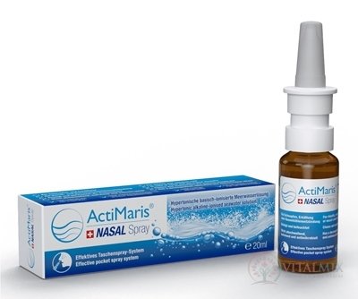 ActiMaris NASAL Sprej hypertonický roztok mořské vody 1x20 ml
