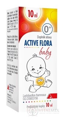 ACTIVE FLORA baby kapky pro děti (0M+) 1x10 ml