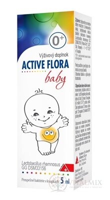 ACTIVE FLORA baby kapky pro děti (0M+) (inov.2024) 1x5 ml