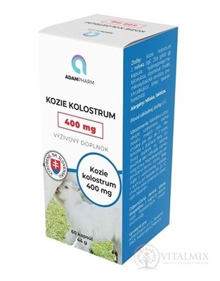ADAMPharm KOZE KOLOSTRUM 400 mg cps 1x60 ks