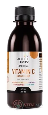 Adelle Davis Liposomal VITAMIN C tekutý, příchuť mango 1x200 ml