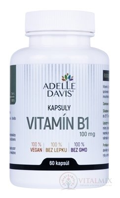 ADELLE DAVIS VITAMIN B1, thiamin 100 mg cps 1x60 ks