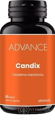 ADVANCE Candix - s kyselinou kaprylovou cps (inov.2024, složení) 1x60 ks