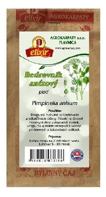 AGROKARPATY BEDERNÍK ANIZOVÝ plod bylinný čaj 1x30 g