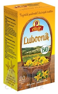AGROKARPATY BIO Třezalka bylinný čaj, čistý přírodní produkt, 20x2 g (40 g)