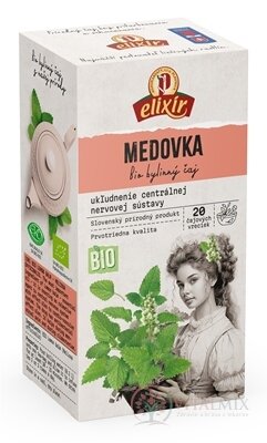 AGROKARPATY BIO Meduňka bylinný čaj, čistý přír. produkt, 20x2 g (40 g)