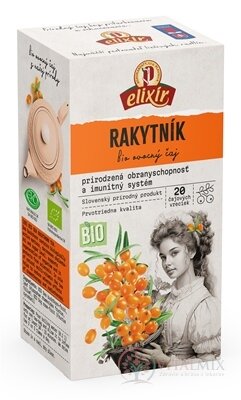 AGROKARPATY elixír BIO RAKYTNÍK přírodní produkt 20x3 g (60 g)