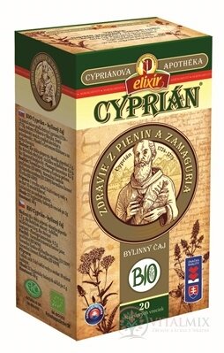 AGROKARPATY Cypriána, Cyprián BIO bylinný čaj, čistý přírodní produkt, 20x2 g (40 g)
