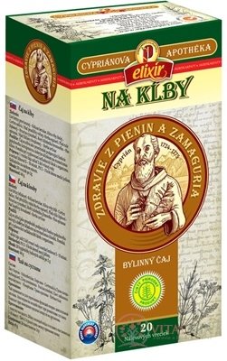 AGROKARPATY Cypriána, NA KLOUBY bylinný čaj, čistý přírodní produkt, 20x2 g (40 g)