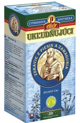 AGROKARPATY Cypriána, uklidňující bylinný čaj, čistý přírodní produkt, 20x2 g (40 g)