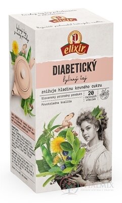 AGROKARPATY diabetické ČAJ čistý přírodní produkt, 20x2 g (40 g)