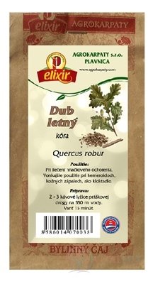 AGROKARPATY DUB LETNÍ kůra bylinný čaj 1x100 g